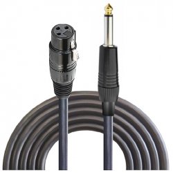 Gilbord XLR F263M 2m καλώδιο καρφί 6,3mm